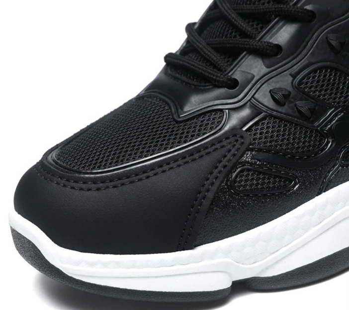 Men's Shoes 2024 Summer New Breathable Platform Shoes Sneakers