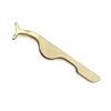 Gold eyelash tweezes