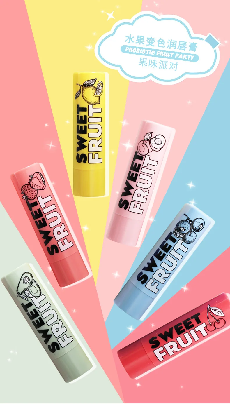 Omga Exclusive For Cross-border Fruit Jelly Color Changing Lipstick ...