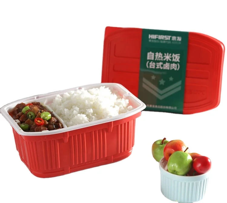 Factory supply Rice with Taiwan Stewed Pork Self heating packing food self heating rice