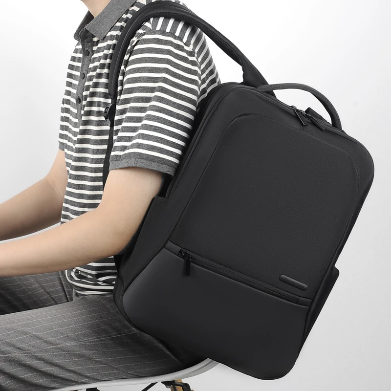 Custom Luxury Business Backpack Waterproof Computer Unisex Men Mochilas