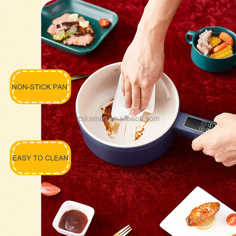 Wholesale household high quality electric frying pan non-stick multi-functional electric frying pan electric hot pot