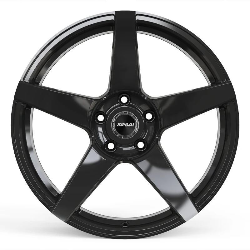 XINLAI Deep Concave 5 Spokes Custom Forged Monoblock Wheels Car Alloy Rim for bmw audi Mercedes benz jeep Suv 1 Piece Wheels - Image 2