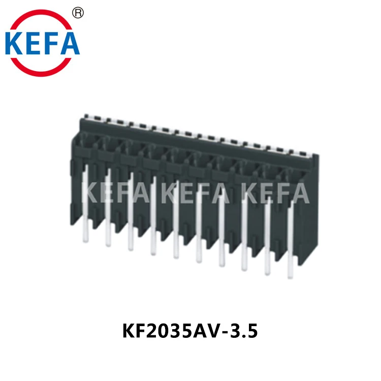 KEFA KF2035AV-3.5 300V 10A 3.5mm SMT Naisc Leictreacha Bloc Terminal