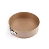 7-inch round gold