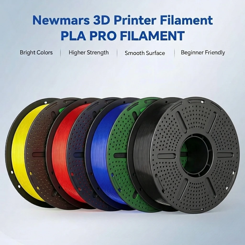 Factory Wholesale PLA Pro Filament 1.75mm 1kg High Speed Printing ±0.02mm Low Warping Biodegradable 3D Printer Filament