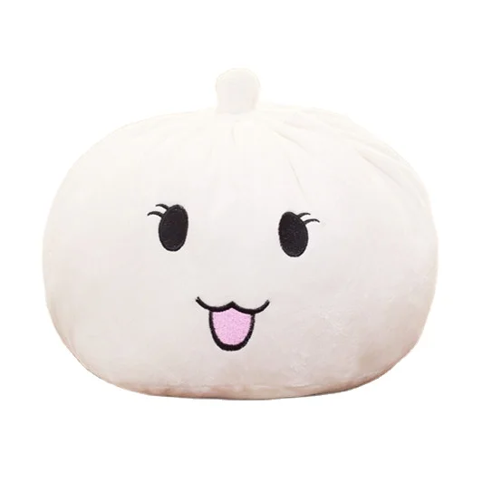 novelty cute steamed stuffed bun bun plush soft toy meat buns