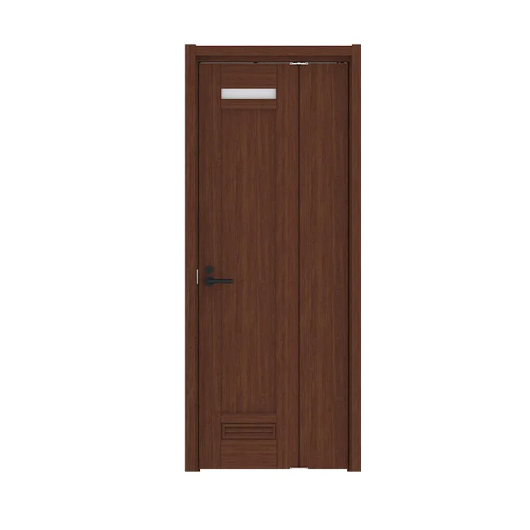chapa de madera simple diseño plegable puerta melamina puertas madera wpc  mdf ecológico inter plegable acordeón ecológico