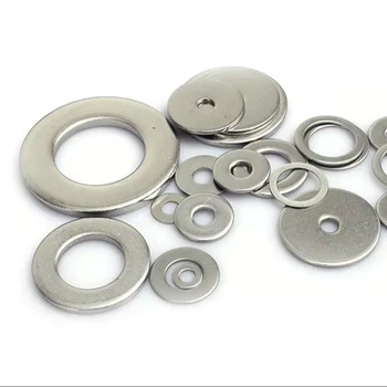 Factory Price  DIN125 / ISO 7089 Zinc Plated Flat Washers