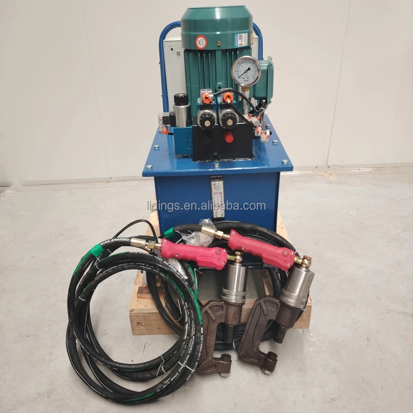 Handheld Hydraulic Riveting Machine For Air Duct Angle Steel Flange ...