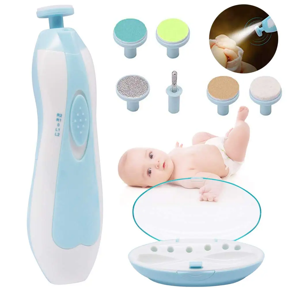 Newborn toddler kids or women toes and fingernails care  polish and trim multi-function professional baby nail clipper set