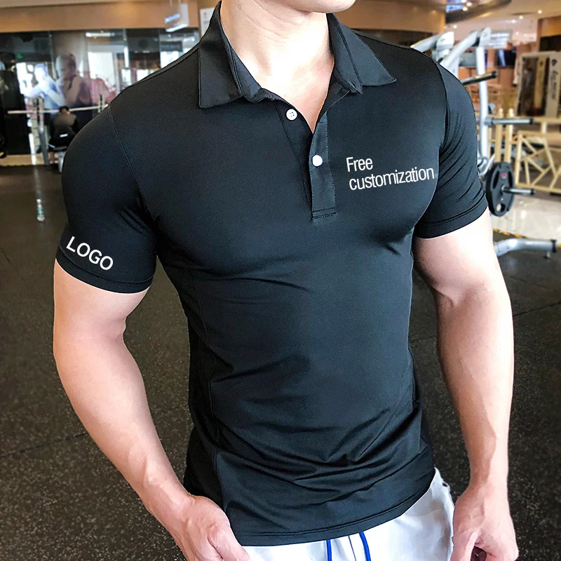 Sport Apparel Gym Fitness T Shirt Tops Personal Trainer Gym Polo Shirt For Running - Buy Wholesale Slim Fit Running Short Sleeve Tee,Logo T Shirt Oem,Breathable Quick Dry Golf Polo