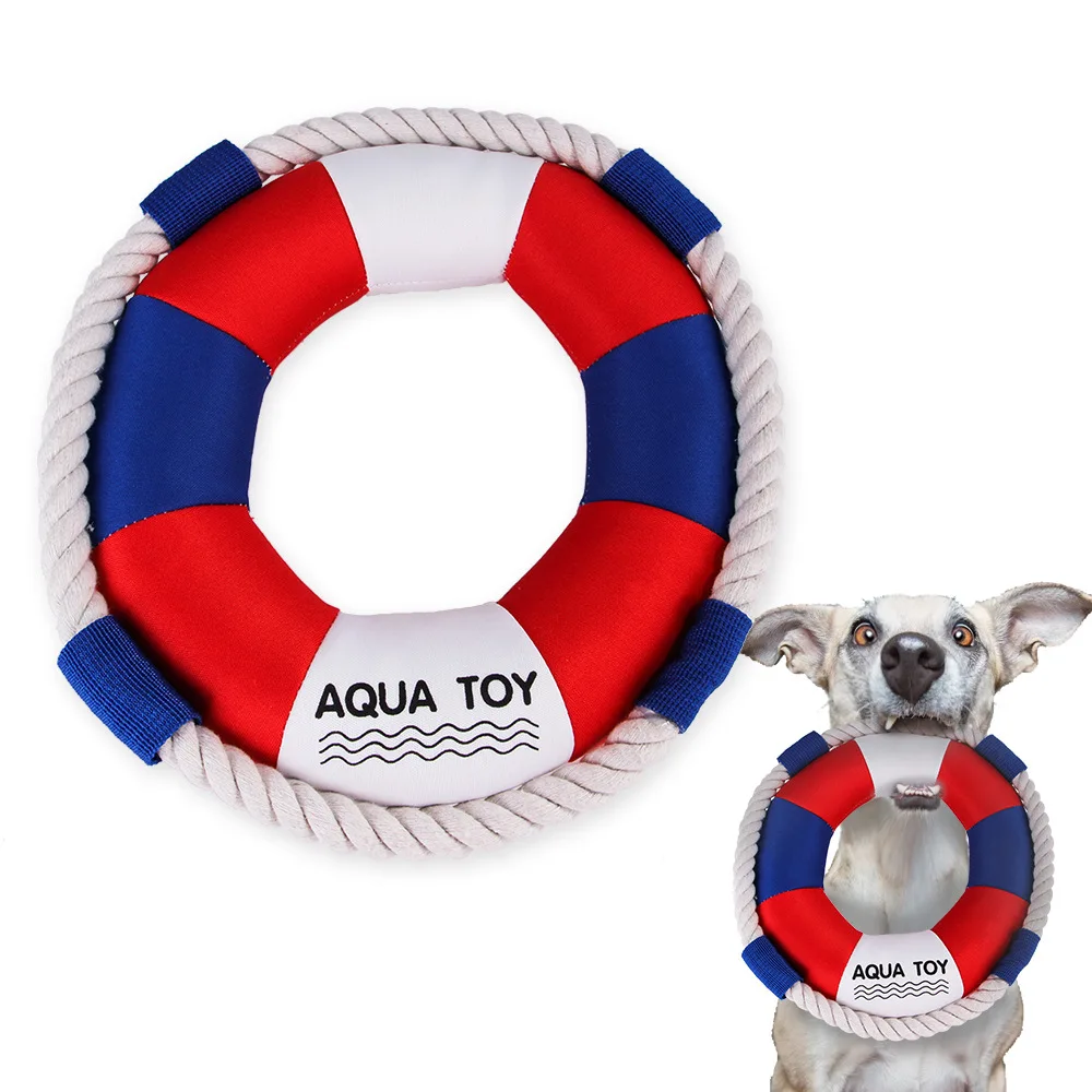 squeaky ring dog toy