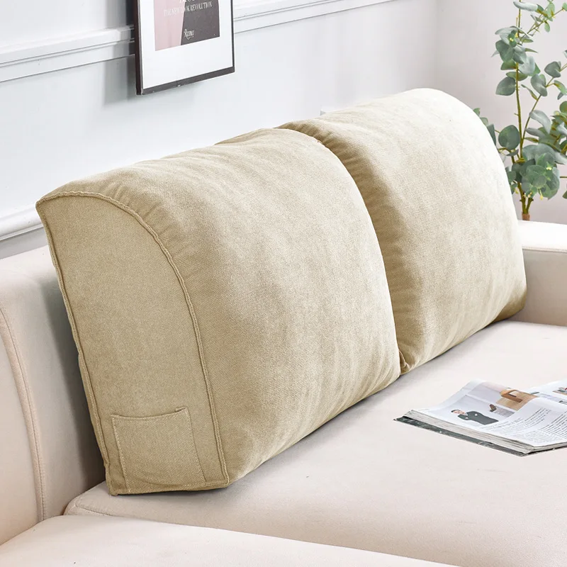 Surewalhome Bed Back Pillow Sofa Lumbar Support Cushion Pillow Back