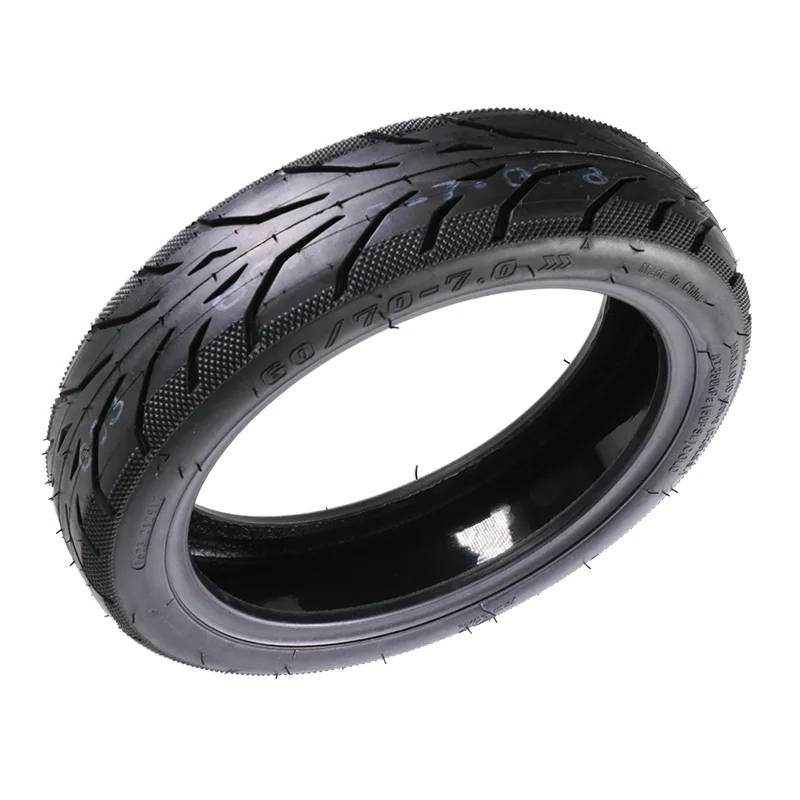 New Image Vacuum Tire with Glue 60/70-7.0 Tubeless Tire for MI4/MI4 Pro Electric Scooter 10 Inch Wheel Tyre Replacement Parts