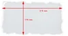 Rectangulaire blanc-S