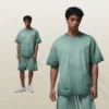 Water wash forest green