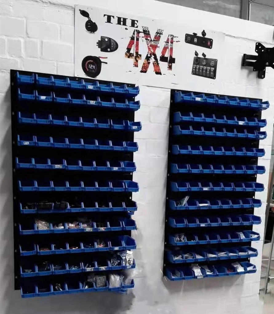 Хранилище мелких деталей для склада гаража 30 шт. настенные контейнеры для хранения жалюзи