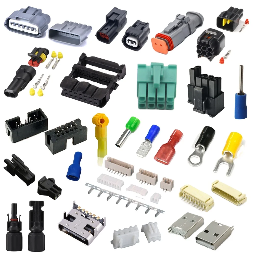 Auto Automotive Electrical Connectors Wire Harness Terminals Tyco Te ...