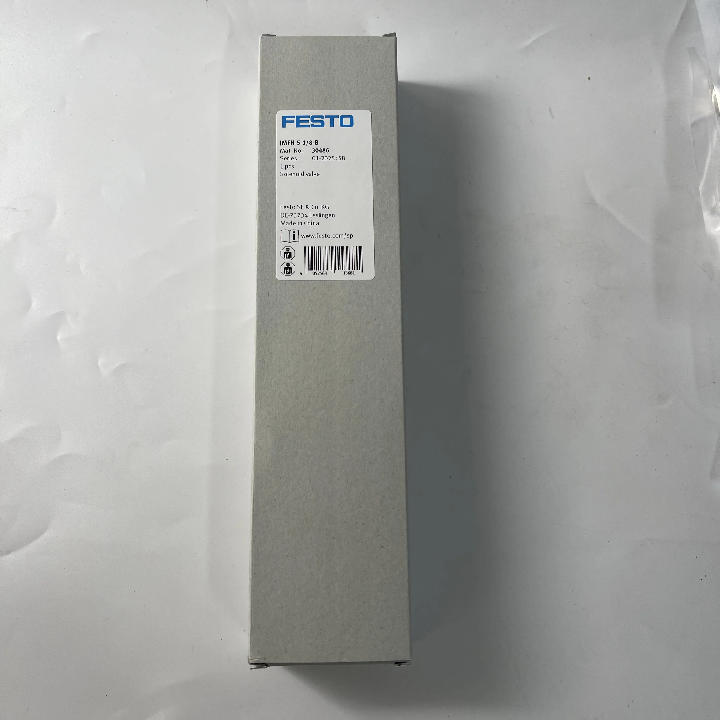 FESTO Solenoid Valve JMFH-5-1/8-B FESTO Solenoid Valve JMFH-5-1/8-B