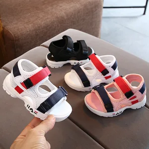 Fashion New Kids Waterproof Summer Shoes Girls Wholesale Black School Sandals for Children Comfortable Latest Design Boys Shoes