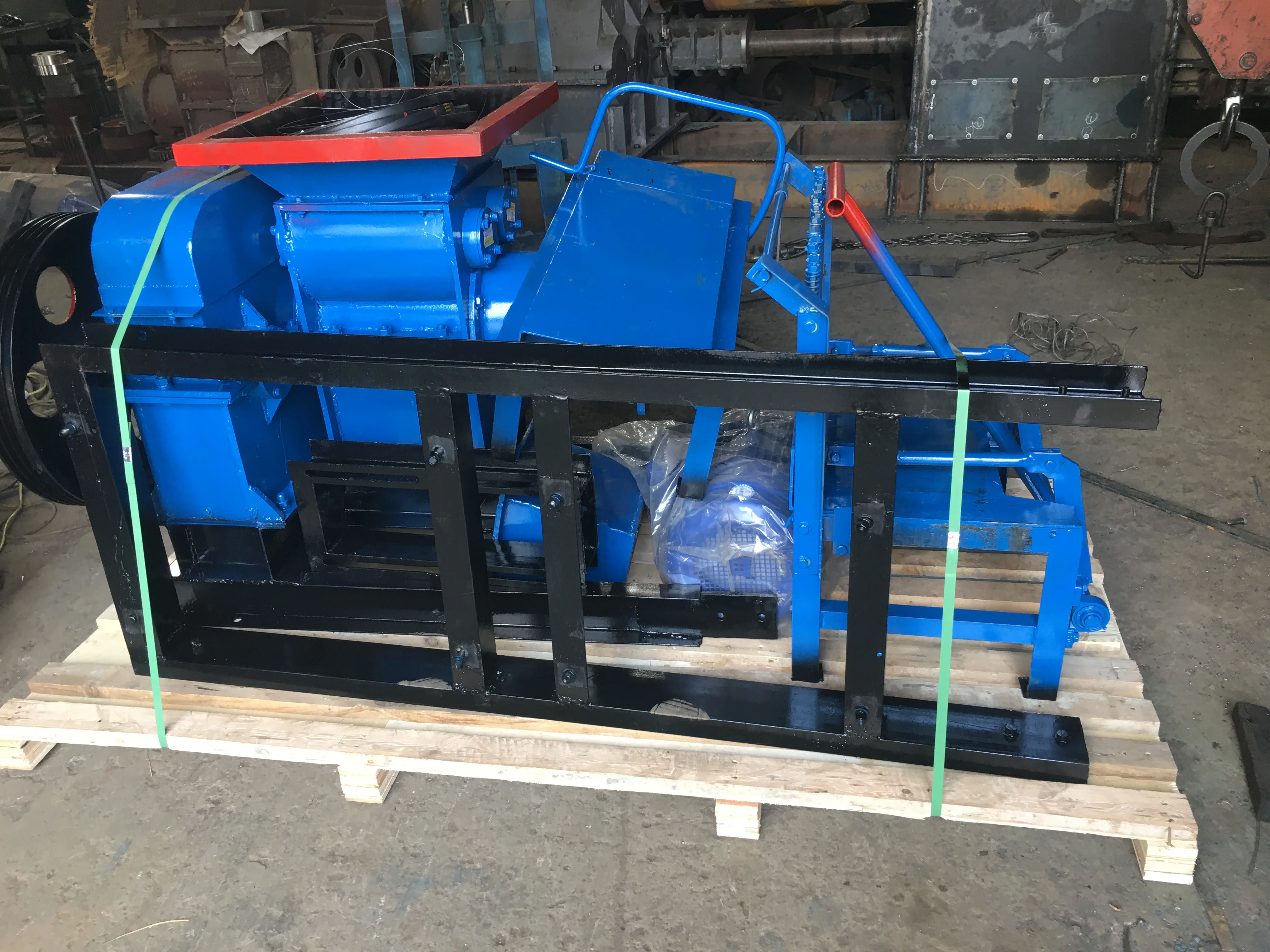 Fully Automatic Vacuum Extruder China Small Red Earth Mud Soil Clay Brick Making Machine for Sale