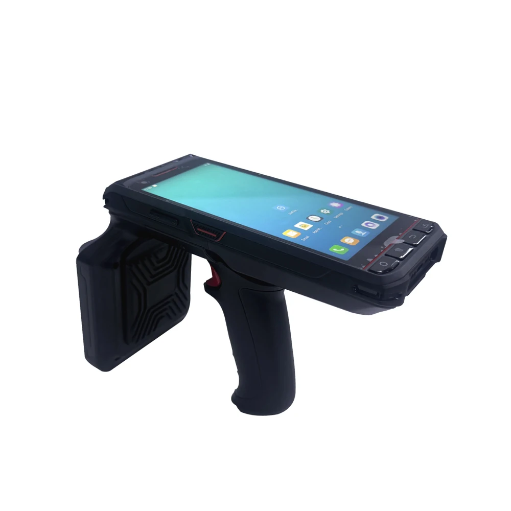 Barcode Scanner Iso18000 6C Battery Powered 900Mhz Android Passive 860 960 Mhz Handheld Uhf Rfid Reader With 4G