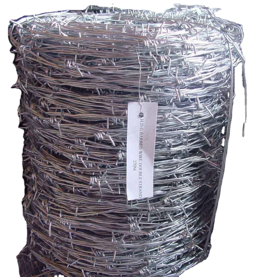 16 Gauge Best Price1.2cm Thorn Galvanized Barbed Wire