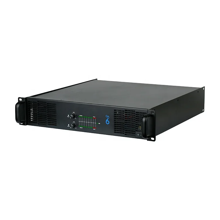 CA2 CA4 CA6 CA9 CA10  2U Professional Sound Standard  Power Amplifier 800 Watts  Audio Power Amplifier