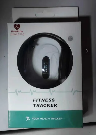  High Quality TFT Heart Rate Bracelet Silicone Watch Waterproof M6 Health Monitor Blood Pressure Test Smart Band