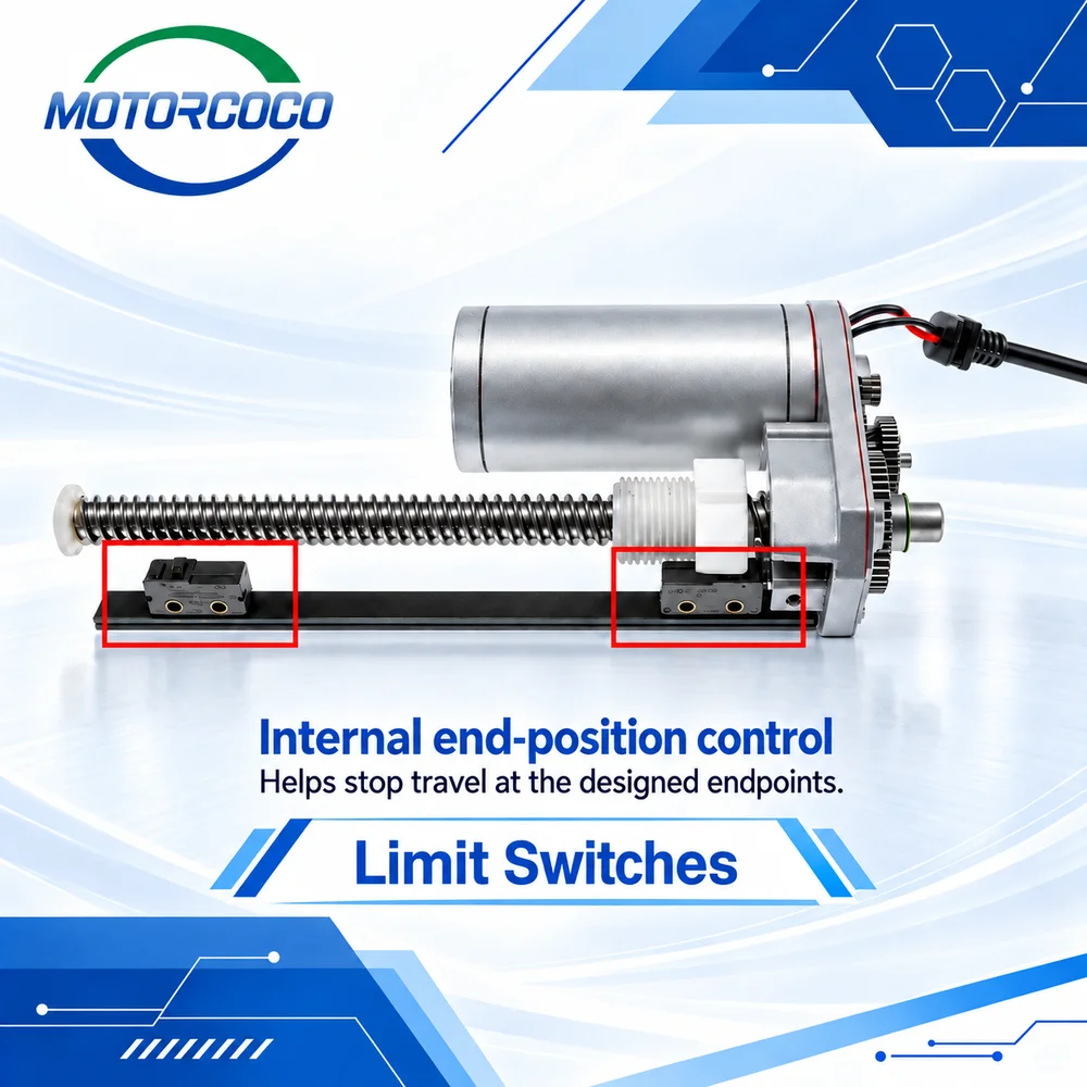 Light Duty High Speed 12/24V DC Permanent Magnet Smart Electric Linear Actuator IP65 Waterproof for Automated Chicken Farming