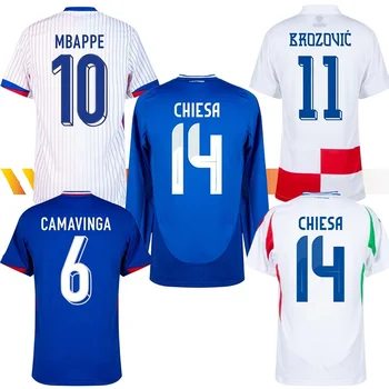 Custom 24/25 Men's Football Training Wear 100% Polyester Match & T-shirt Set for Men and Children Including Shorts