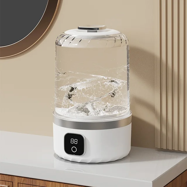 Portable Mini Wireless Washing Machine for RV Use Free Cup Installation for Household Car New Technology Underwear Panties Socks