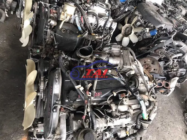 Used Japanese Diesel Engine 1hd-t 1hd-ft 1hd-fte 4.2l For Toyota Land ...