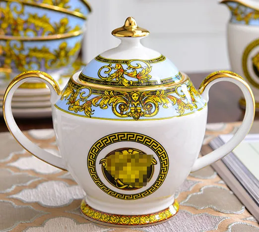 Brand Top Quality Ceramic Porcelain Dinnerware Sets 24K Gold Tableware of  58 Pcs Fashion Dish Plates Set Royal Luxury Cup Kits - AliExpress
