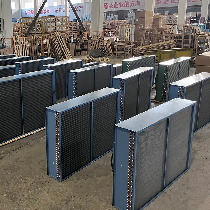 H-series Commercial Refrigeration Unit Heat Exchanger Air Cooled Condenser for Walk in Freezer Cold Room