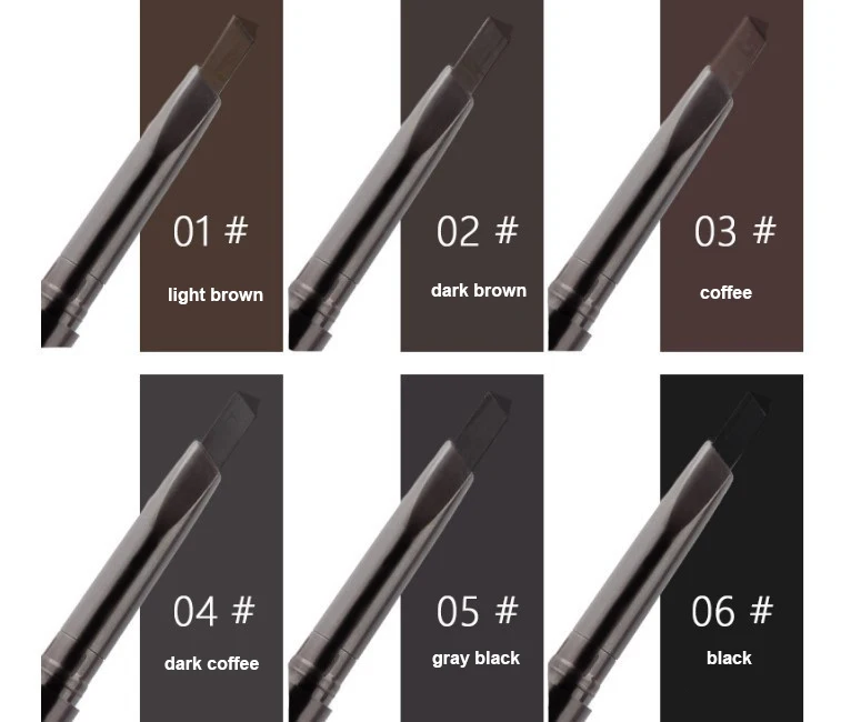 Горячая Распродажа товар Ome Make Your брендовая Косметика высокое пигментированное лицо двойной водонепроницаемый наполнитель для бороды