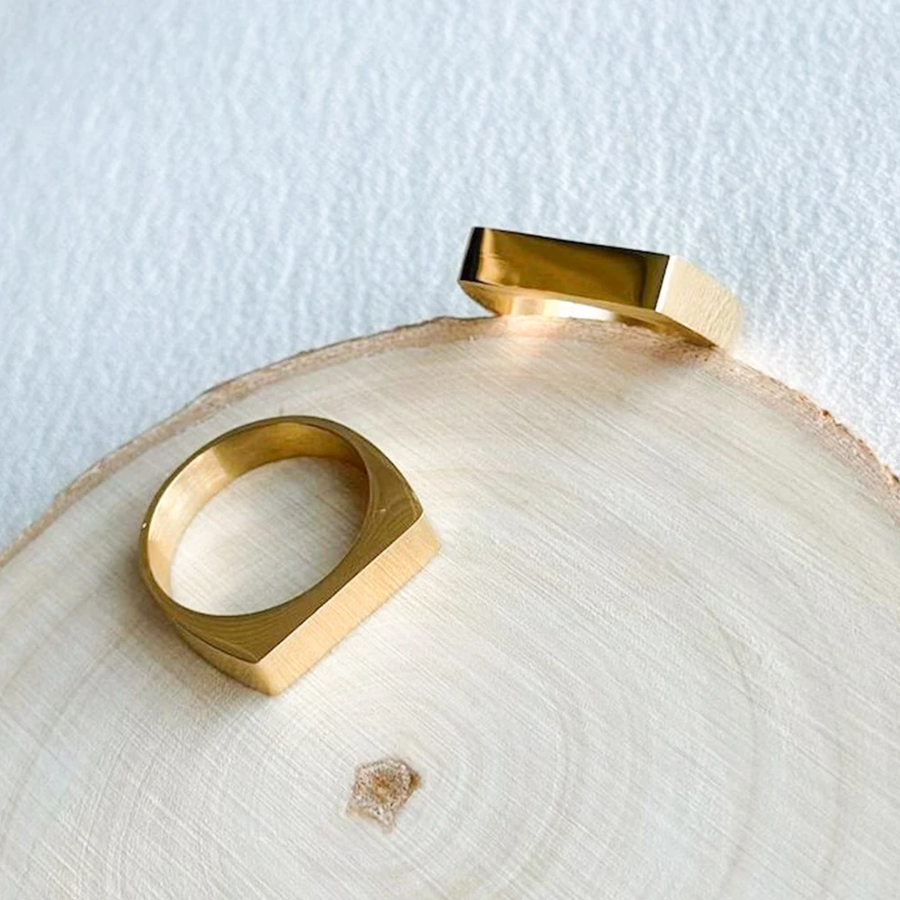 Ring Blanks Jewelry Making Wholesale Stainless Steel Rings