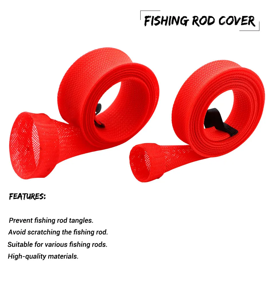 Wholesale Fishing Rod Protection Fishing Tackle Covered Pole Heat
