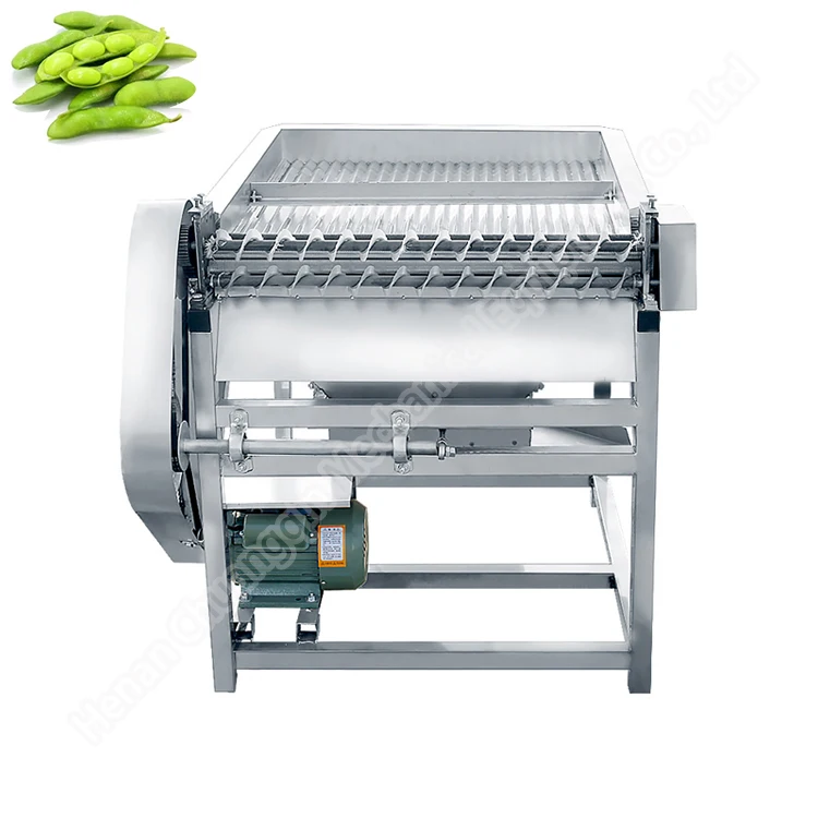 Зеленая машина для производства бобов эдамаме голубиного