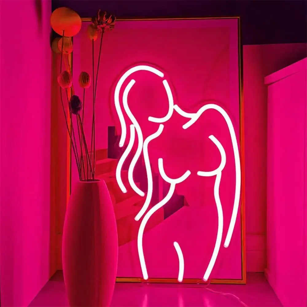 Neon Sign Lady Lamp Lighting Custom Neon Sign Light Decoration for bar KTV Shop LED Neon Sign