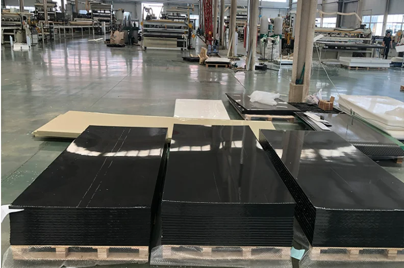 HDPE Panel CNC Laser Cutting Various Sizes Processing Accessories According Drawings Polyethylene Sheet for Seals Chemical manufacture