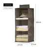 Three-layer hanging bag [gray]