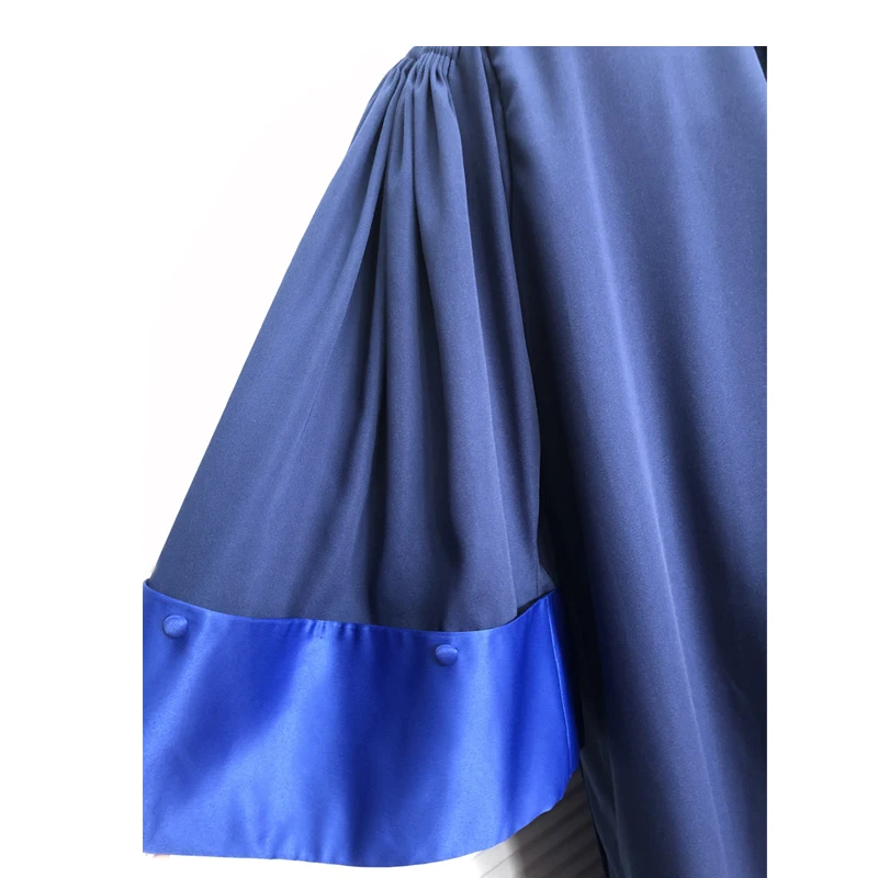 High Quality Custom Blue Judge Robe Toga Dress