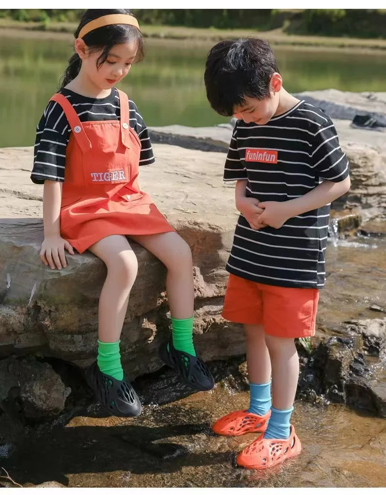 High Quality Foam Eva Sandals Inspired Children Yeezy Slipper Boys Yezzy Slides For Kids Buy