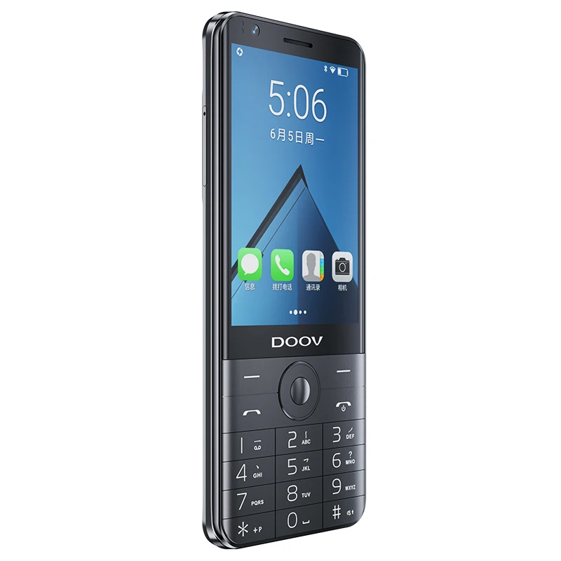 Doov R17 PRO 4G Elder Mobile Phone Type C Dual Sim Card Feature Phone  with Android Keypad Touch Screen 4+64gb