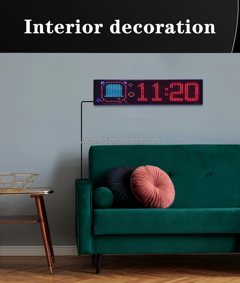 Flexible LED Panel - Scrolling Sign Board Full Color Matrix