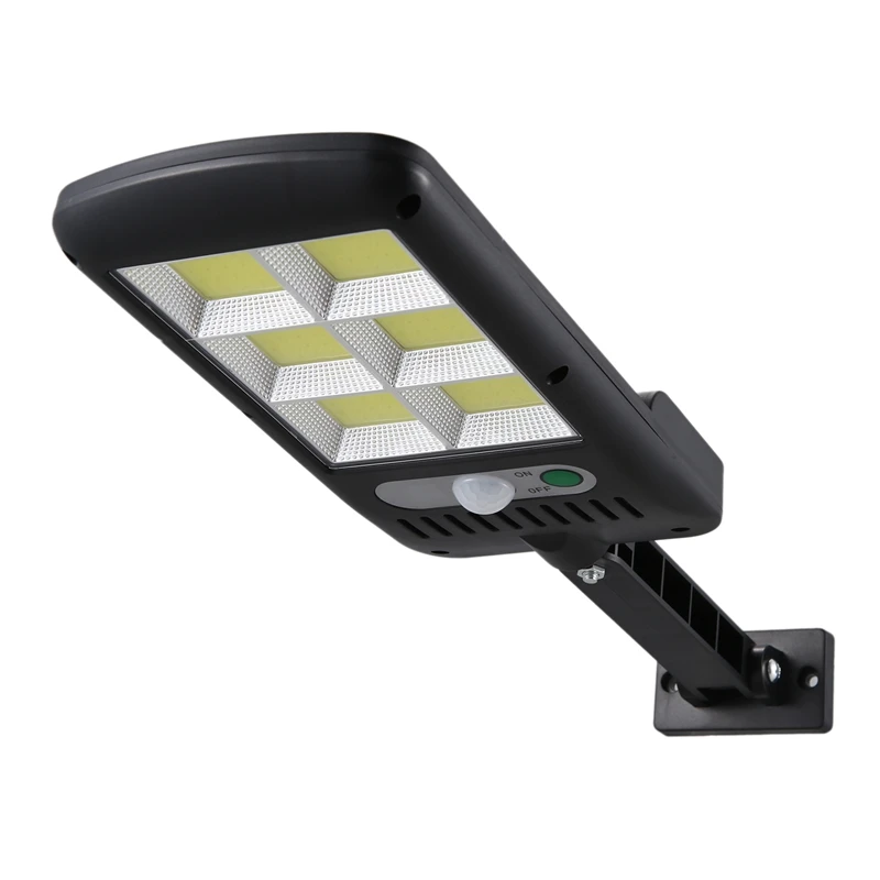 Intelligent Motion Sensor Safe Fast Charging All in One Round Warehouse Street Solar COB Decoration Garden Camping Lighting Lamp