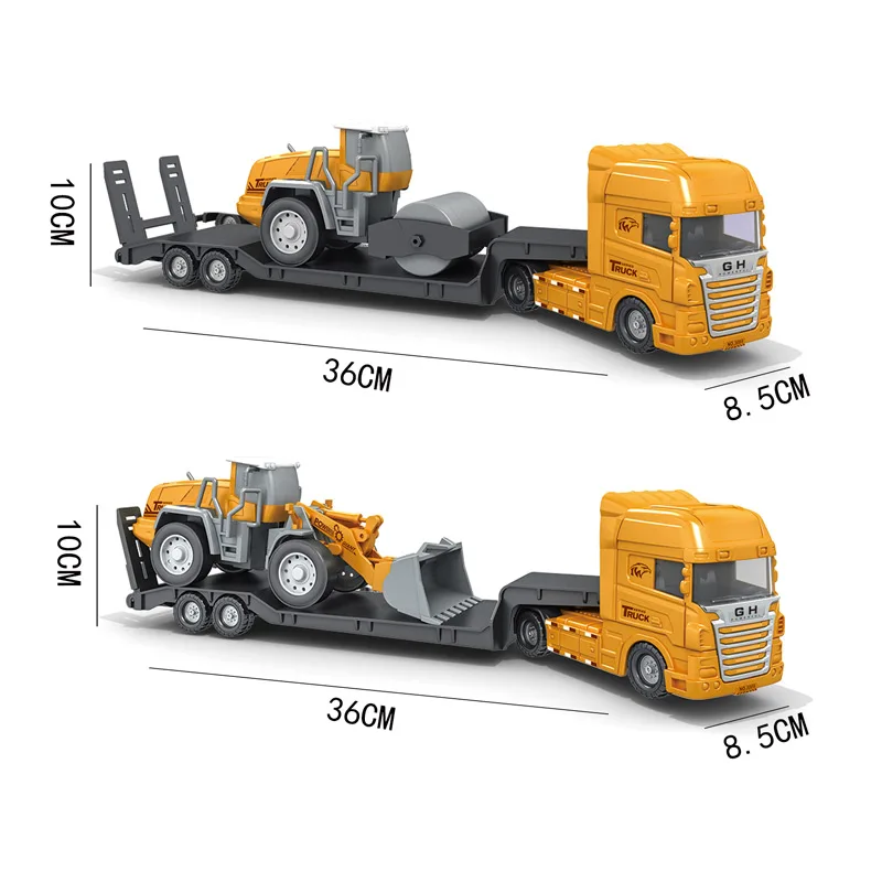 EPT Toys Mini Construction Truck Models 1 55 Engineering Vehicle 6 Style Mix Friction Car Toy