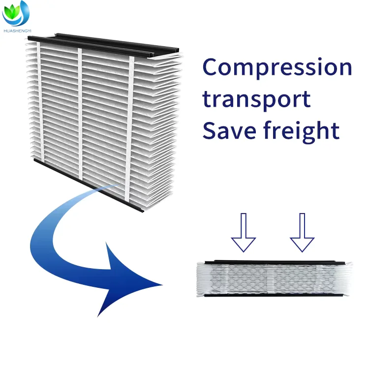 product household use replacement air filter whole house hepa high efficiency air purifiers filter merv 13 healthy home allergy 16x25x4-6